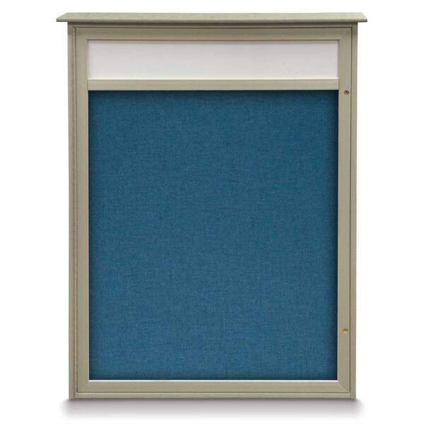 Double Door Enclosed Indoor Letterboard